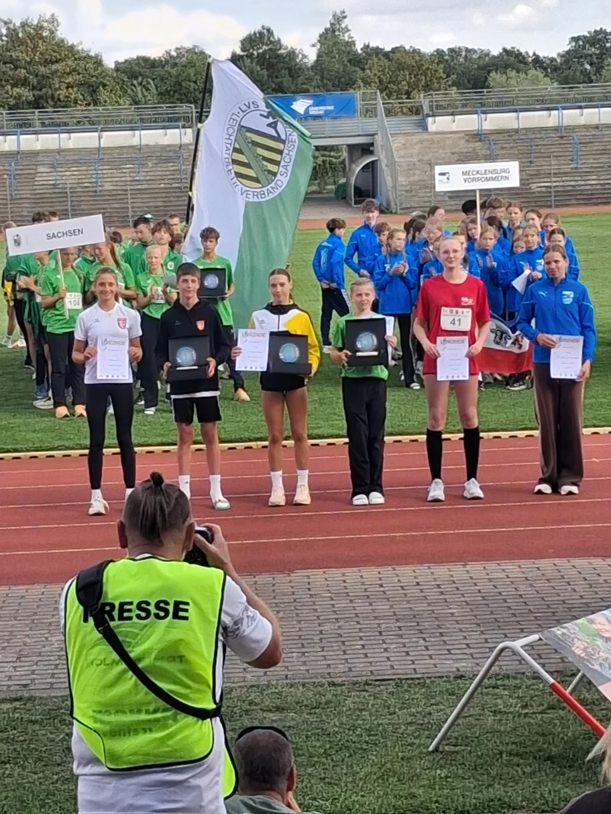 5-Ländervergleich in Dessau – Annika Uhlmann vom LSV 99 war dabei
